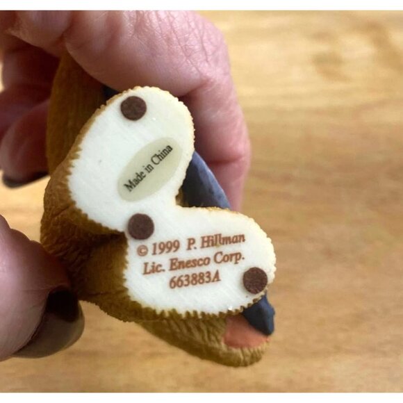 NIB Cherished Teddies Millennium 2000 Figurine 663883A By Enesco Collectible Vin - Picture 6 of 6